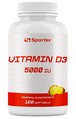 Витамин Д3 Sporter Vitamin D3 5000 ME, 120 мягких гелевых капсул