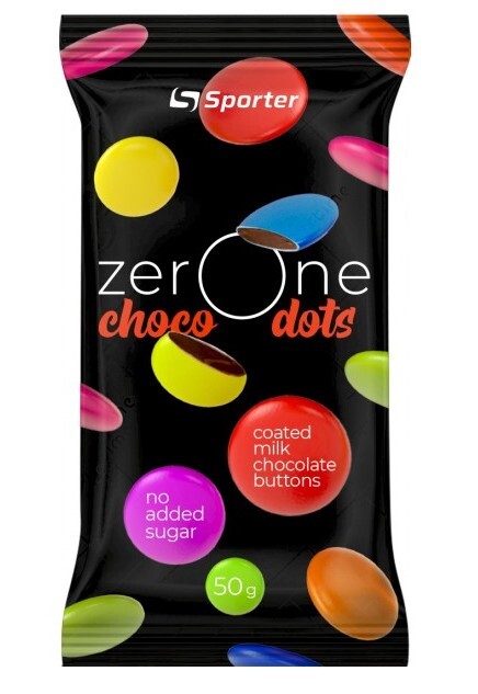 Драже Sporter Zero One Choco Dots молочный шоколад, 40 г