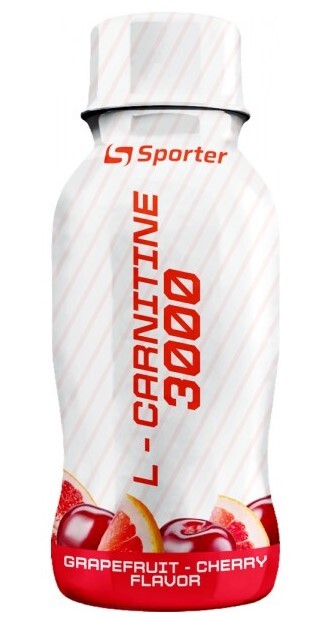 L-карнітин Sporter L-Carnitine 3000 мг грейпфрут-вишня, 100 мл