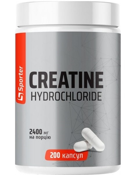Креатин Sporter Creatine hydrochloride 2400 капсулы №200