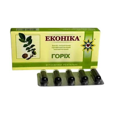 Фітосвічки Econika Горіх, 10 штук