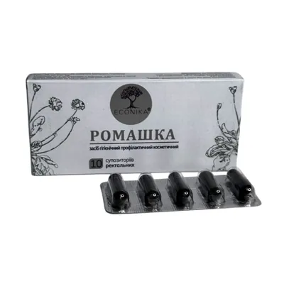 Фітосвічки Econika Ромашка, 10 штук
