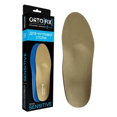 Стельки ортопедические Ortofix Sensitive FM1 210 при сахарном диабете, размер 41-42