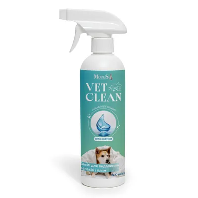 Засіб ModeS Vet Clean Гіпоалергенний для видалення запахів і плям, 500 мл