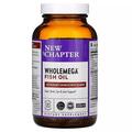 Рыбий жир New Chapter Wholemega Alaskan Salmon Oil 1000 мг, 120 желатиновых капсул