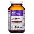 Риб'ячий жир New Chapter Wholemega Alaskan Salmon Oil 1000 мг, 120 желатинових капсул