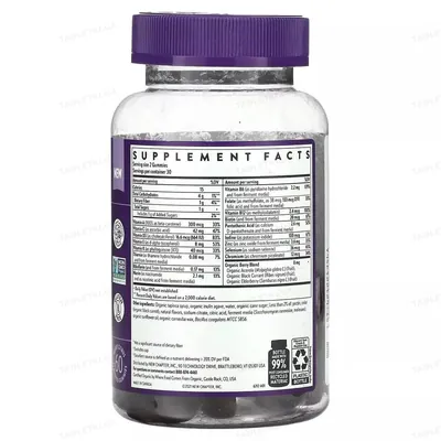 Мультивітаміни для дітей New Chapter Kid's Multivitamin ягідно-цитрусовий смак, 60 жувальних цукерок