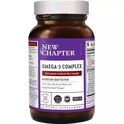 Омега 3 Комплекс New Chapter Omega 3 Complex, 30 желатинових капсул
