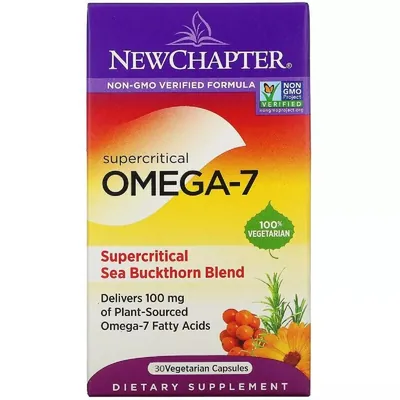 Омега-7 New Chapter, 30 вегетаріанських капсул