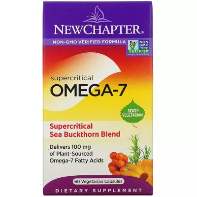 Омега-7 New Chapter, 60 вегетаріанських капсул