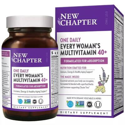 Мультивитамины для женщин 40+ New Chapter Every Woman's, 48 таблеток