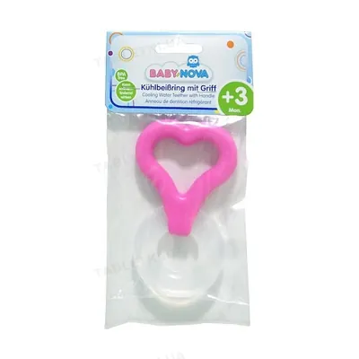 Кільце зубне з ручкою Baby-Nova 31502 охолоджуюче