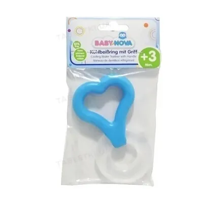 Кільце зубне з ручкою Baby-Nova 31502 охолоджуюче