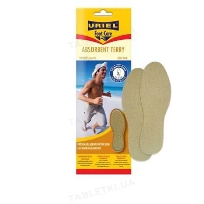 Устілки вологопоглинаючі Uriel Absorbent Terry 371 розмір універсальний