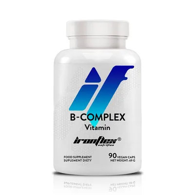 Вітаміни групи В IronFlex Nutrition Vitamin B Complex, 90 вегетаріанських капсул