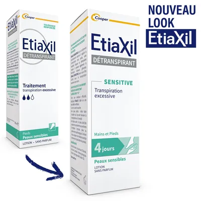 Антиперспірант лосьйон Etiaxil Sensitive тривалої дії для рук i ніг для чутливої шкіри, 100 мл