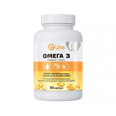 Омега-3 A-Line, 90 капсул