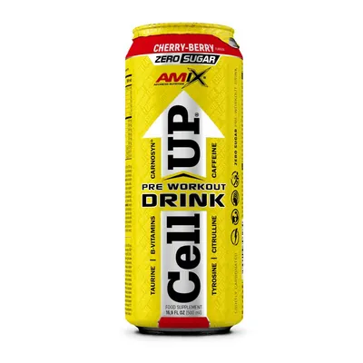 Передтренувальний комплекс Amix Nutrition CellUP Pre Workout Drink вишня-ягоди, 500 мл