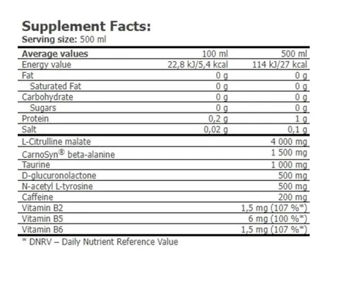 Передтренувальний комплекс Amix Nutrition CellUP Pre Workout Drink вишня-ягоди, 500 мл