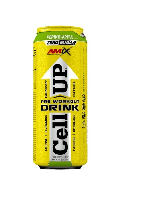 Передтренувальний комплекс Amix Nutrition CellUP Pre Workout яблуко, 500 мл