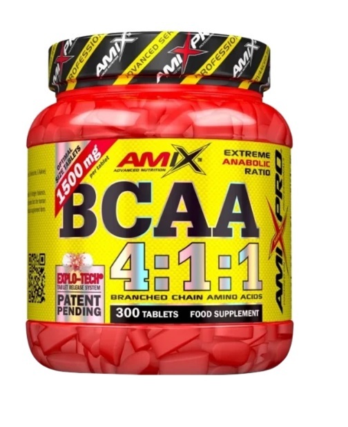Аминокислоты Amix Nutrition BCAA 4:1:1, 300 таблеток