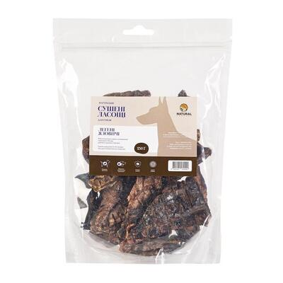 Лакомство для собак Natural Легкие говяжьи, 250 г