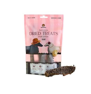Лакомство для собак Natural Рубец говяжий, 250 г