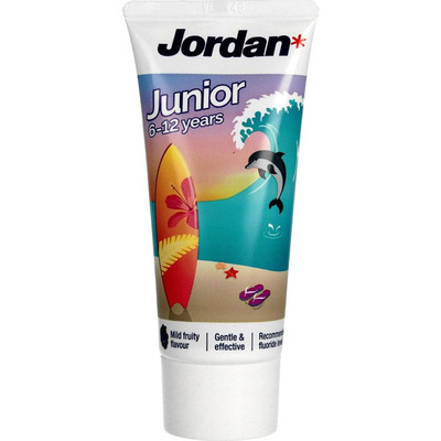 Зубная паста Jordan Junior для детей 6-12 лет, 50 мл