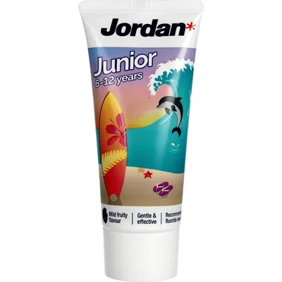 Зубна паста Jordan Junior для дітей 6-12 років, 50 мл