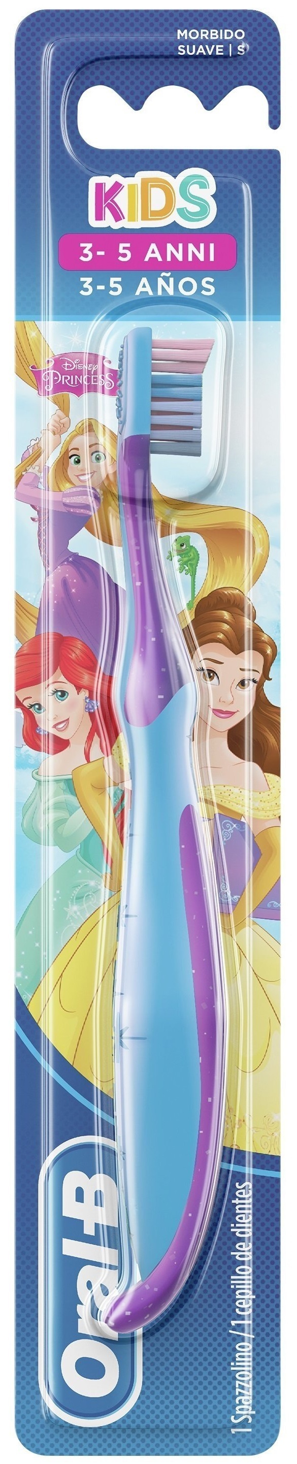 Зубная щетка Oral-B Kids Cars/Frozen детская 3+ экстра мягкая, 1 шт