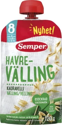 Каша молочна Semper Havre-Valling вівсяна, 120 г