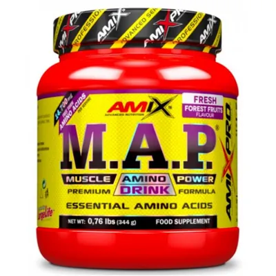 Амінокислоти Amix Nutrition AmixPrо M.A.P. лісові ягоди, 344 г
