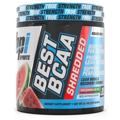 Амінокислоти BPI Sports Best BCAA Shredded кавуновий лід, 275 г