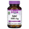 Аминокислота N-Ацетил-L-Цистеин 500 мг Bluebonnet Nutrition NAC, 30 гелевых капсул