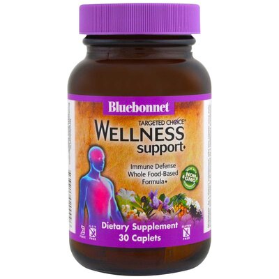 Иммунная защита и поддержка здоровья Bluebonnet Nutrition Targeted Choice Wellness Support Immune Defense, 30 растительных капсул