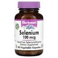 Селен Bluebonnet Nutrition Selenium 100 мкг, без дріжджів, 90 вегетаріанських капсул