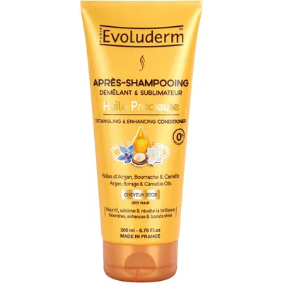 Кондиціонер Evoluderm для сухого волосся зміцнюючий з цілющими оліями, 200 мл