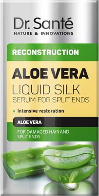 Рідкий шовк Dr.Sante Aloe Vera для посічених кінчиків волосся, 30 мл