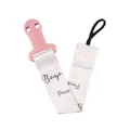 Ланцюжок для пустушки Canpol babies Bonjour Paris, рожевий, 51/026_pin