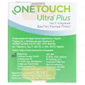 Тест-смужки One Touch Ultra Plus для глюкометра, 50 штук
