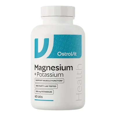 Магній та калій OstroVit Magnesium+Potassium, 60 таблеток