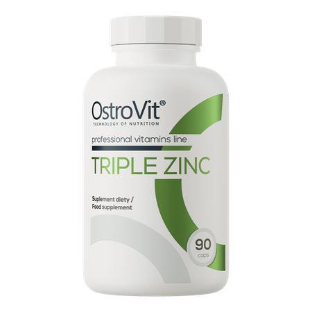 Тройной цинк OstroVit Triple Zinc, 90 капсул