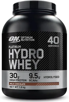 Протеїн сироватковий гідролізат Optimum Nutrition Platinum Hydro Whey, молочний шоколад, 1,59 кг