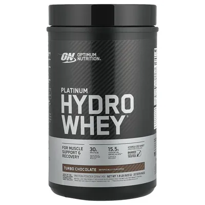 Протеїн сироватковий гідролізат Optimum Nutrition Platinum Hydro Whey, шоколад, 795 г