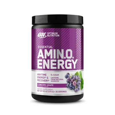 Амінокислота Optimum Nutrition Essential Amin.o. Energy, виноград, 30 порцій