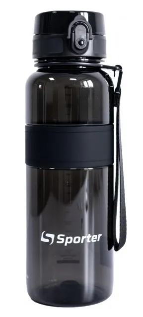 Пляшка для води Sporter 5031 чорна, 1000 мл