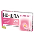 Но-шпа комфорт таблетки, п/плен. обол. по 40 мг №24
