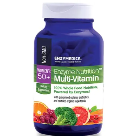 Мультивітаміни для жінок Enzymedica Enzyme Nutrition for Women 50+, 60 капсул