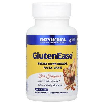 Пищеварительные ферменты Enzymedica GlutenEase, 60 капсул