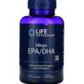 Рыбий жир Life Extension Mega EPA/DHA, 120 гелевых капсул